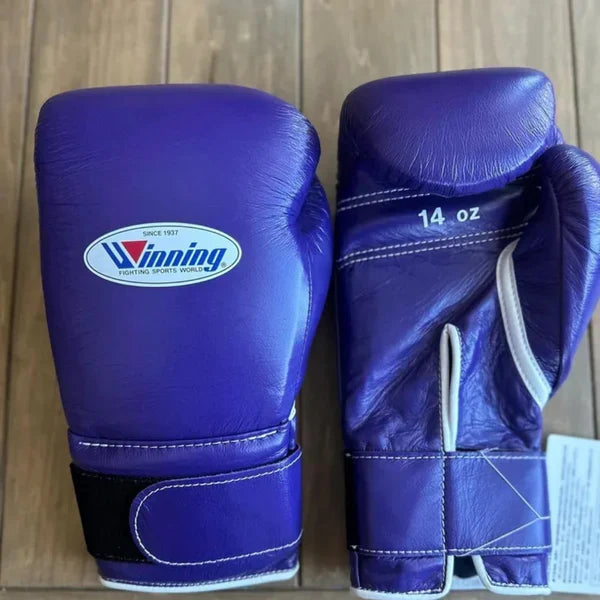 Winning Boxing Gloves Purple Sparring